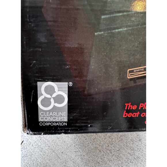 Vintage Electronic Plasma Ball Light Sound Touch Clearline Concepts Works Box - Picture 2 of 15